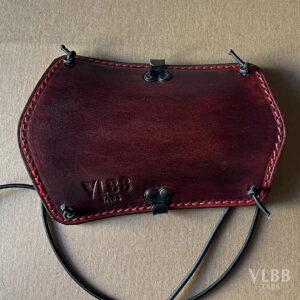 Classic single-piece leather archery armguard