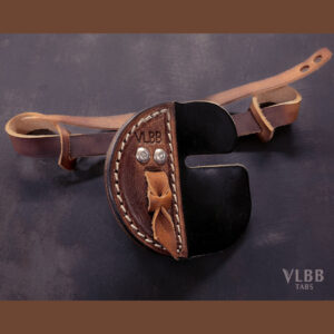 VLBB Tabs 2 Split-finger Tab Horween Cordovan - L size