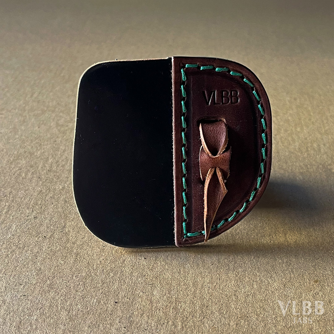 Three-under Tab Horween Cordovan - L size